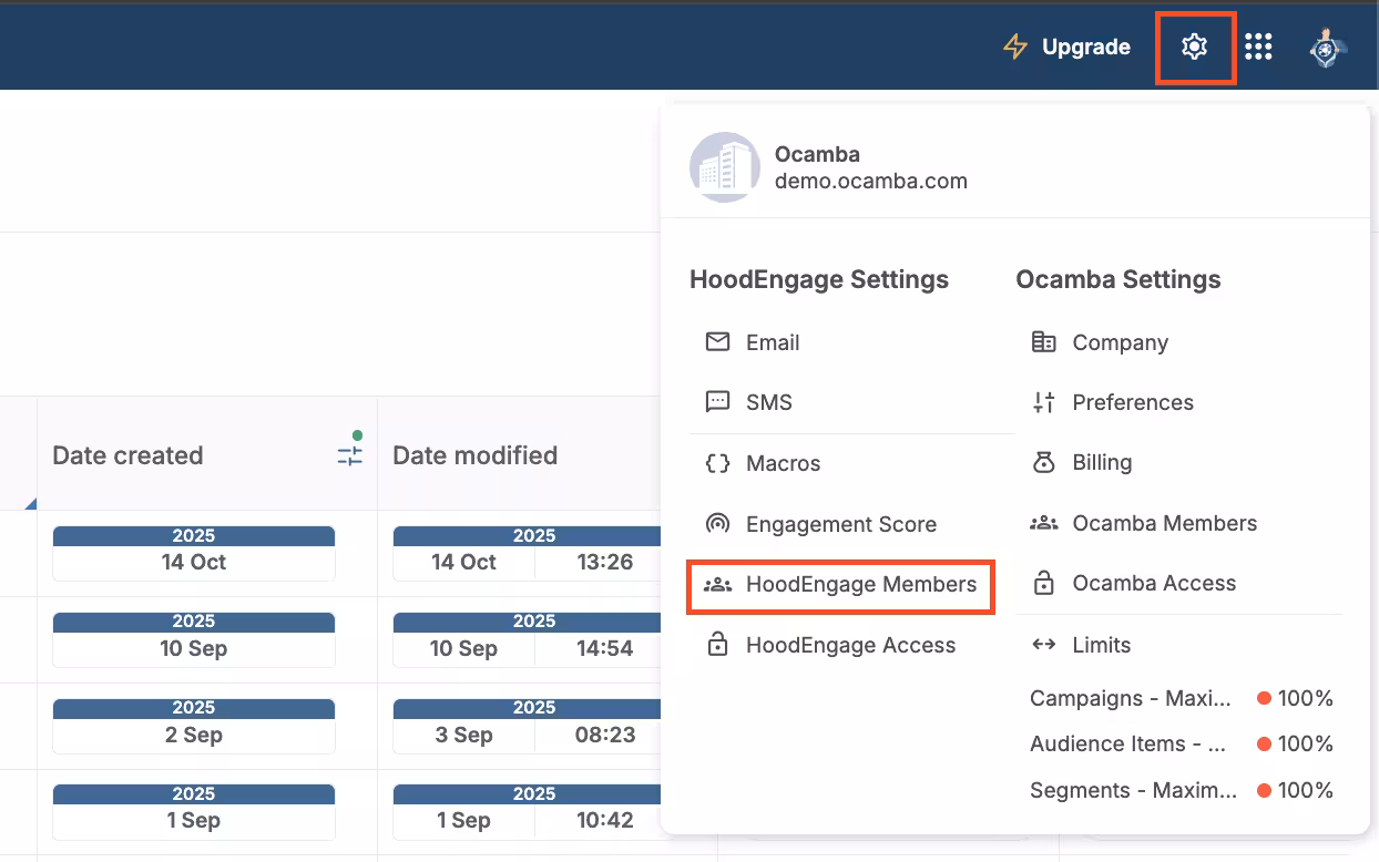 HoodEngage Members Location