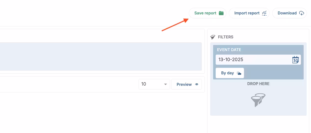 Designer Save Report